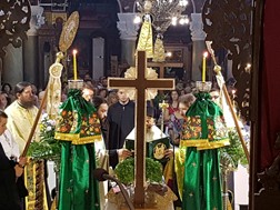 H γιορτή της Υψώσεως του Τιμίου Σταυρού στη Λάρισα